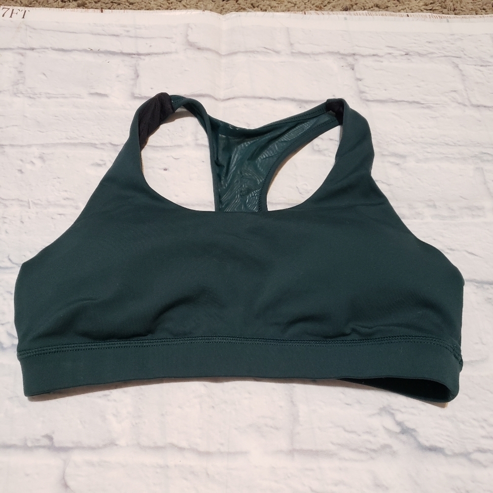 Senita Athletics Deep Green Sports Bra